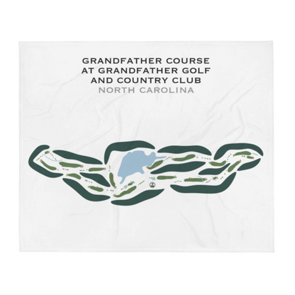 Grandfather Course at Grandfather Golf & Country Club, North Carolina - Printed Golf Courses
