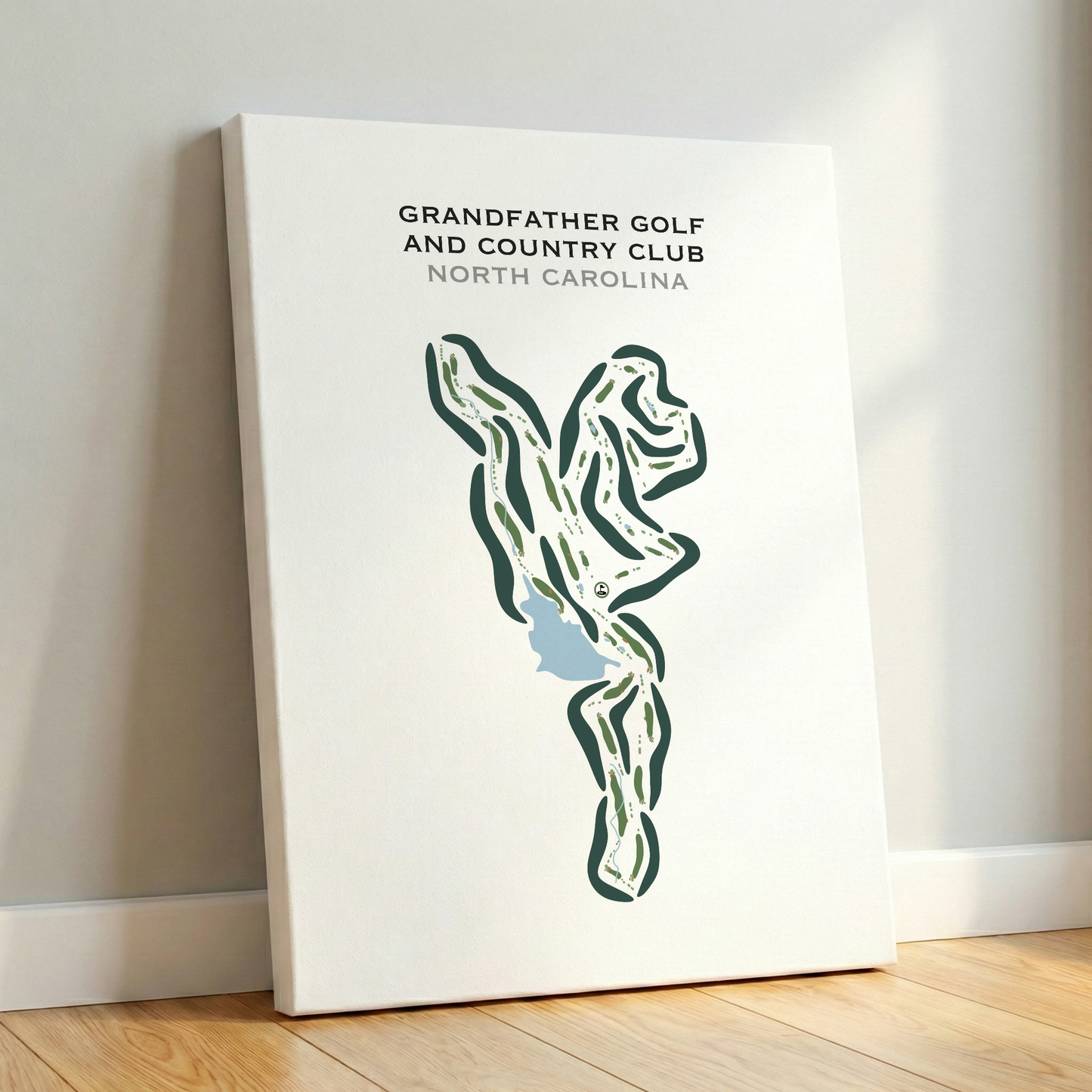 Grandfather Golf & Country Club, North Carolina - Printed Golf Courses