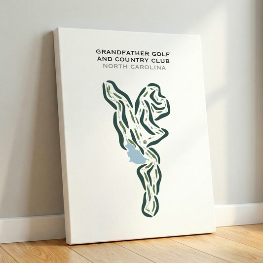 Grandfather Golf & Country Club, North Carolina - Printed Golf Courses