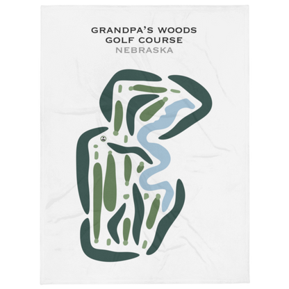 Grandpa's Woods Golf Course, Nebraska - Printed Golf Courses