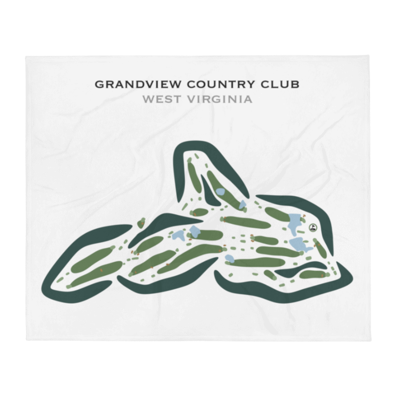 Grandview Country Club, West Virginia - Printed Golf Courses