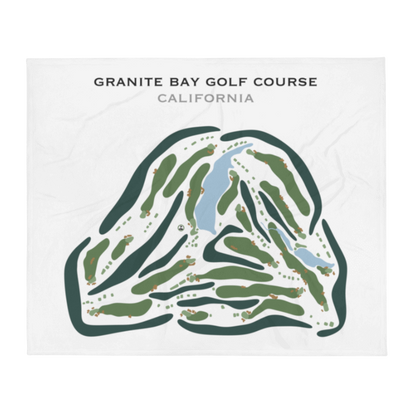 Granite Bay Golf Course, California - Printed Golf Courses