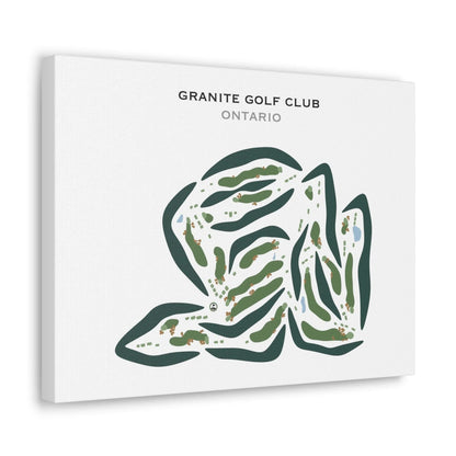 Granite Golf Club, Ontario - Printed Golf Courses