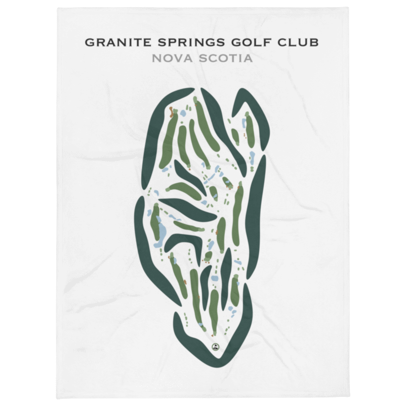 Granite Springs Golf Club, Nova Scotia, Canada - Printed Golf Courses