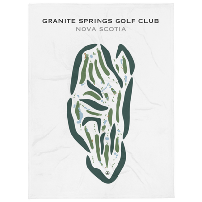 Granite Springs Golf Club, Nova Scotia, Canada - Printed Golf Courses
