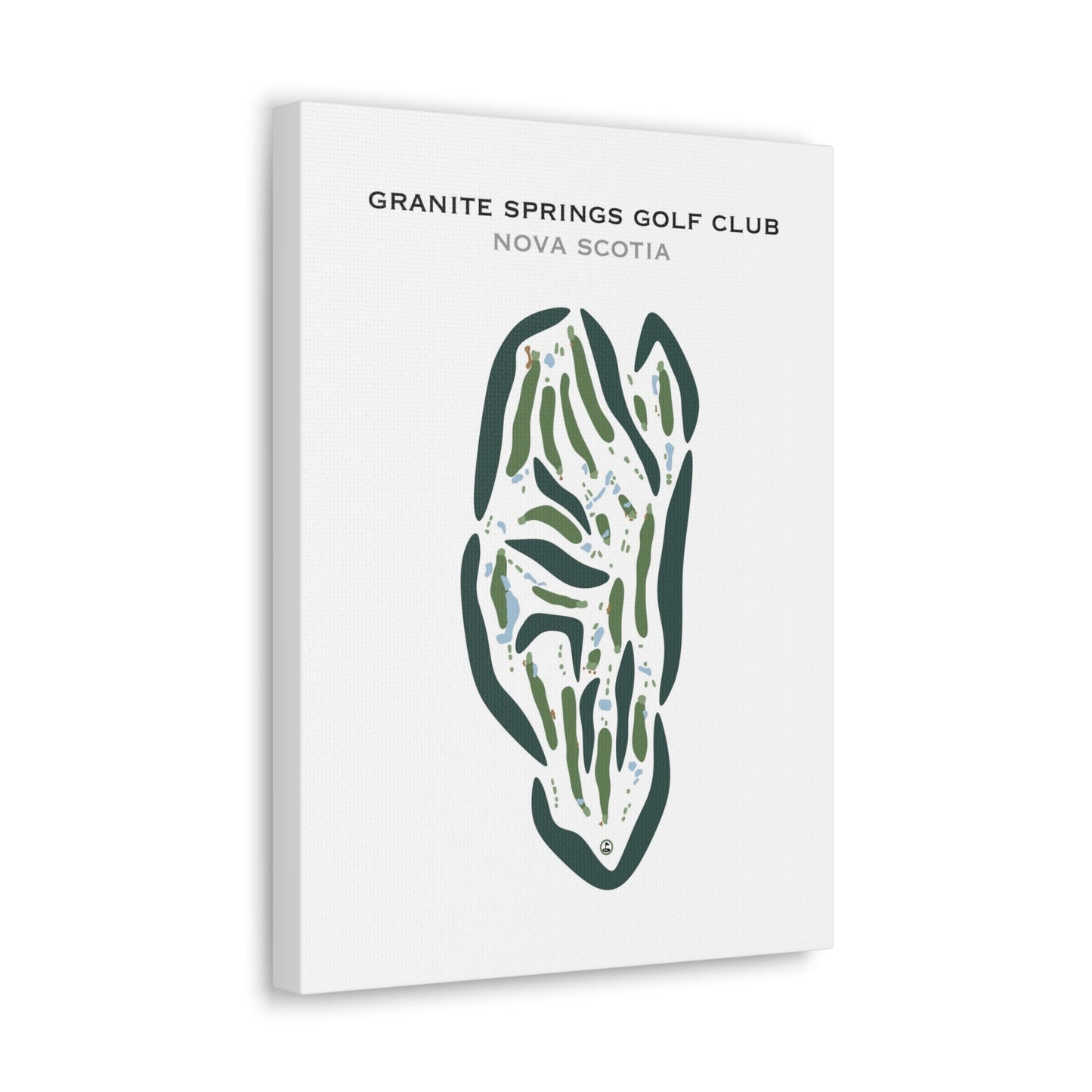 Granite Springs Golf Club, Nova Scotia, Canada - Printed Golf Courses