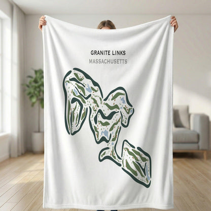 Granite Links Golf Club, Quincy, Massachusetts - Printed Golf Courses