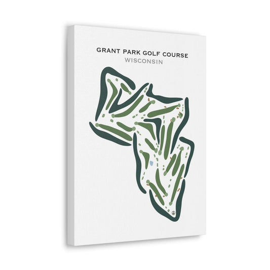 Grant Park Golf Course, Wisconsin - Printed Golf Courses
