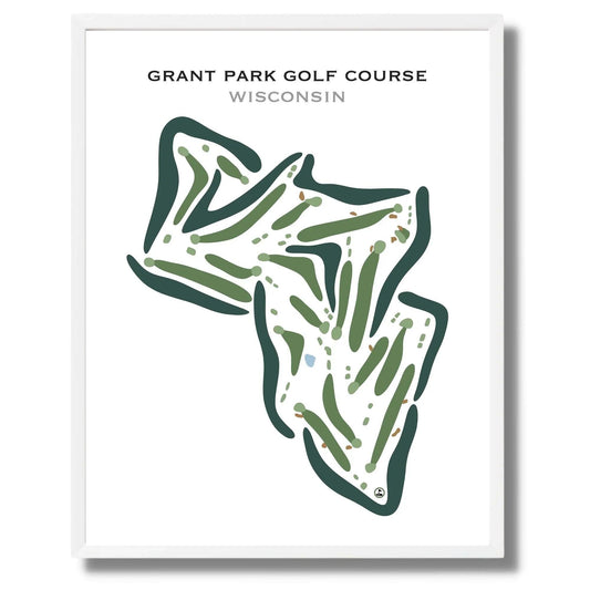 Grant Park Golf Course, Wisconsin - Printed Golf Courses