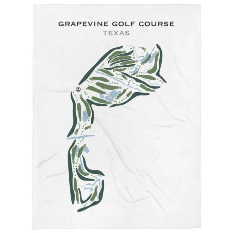 Grapevine Golf Course, Texas - Printed Golf Courses