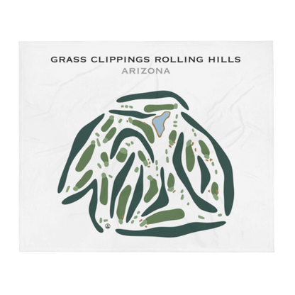 Grass Clippings Rolling Hills, Arizona - Printed Golf Courses
