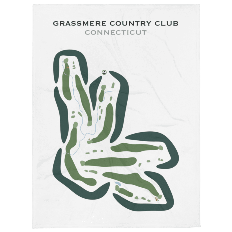 Grassmere Country Club, Connecticut - Printed Golf Courses