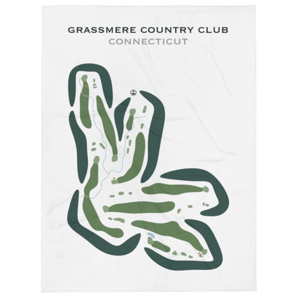 Grassmere Country Club, Connecticut - Printed Golf Courses