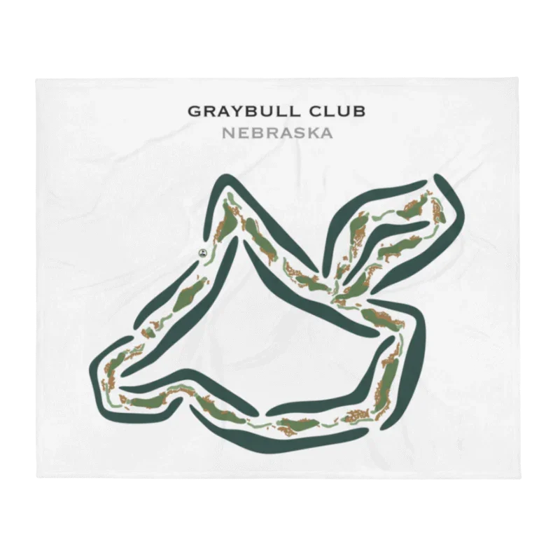 GrayBull Club, Nebraska - Printed Golf Courses