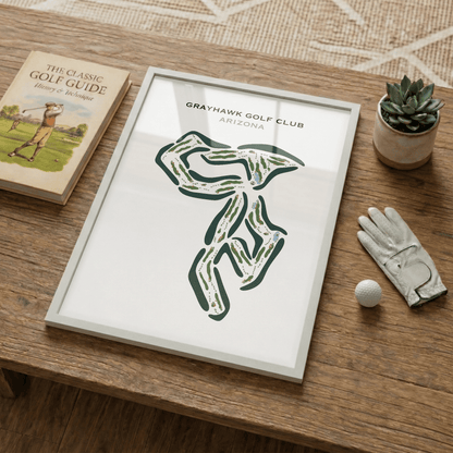 Grayhawk Golf Club, Arizona - Printed Golf Courses