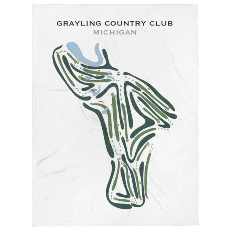 Grayling Country Club, Michigan - Printed Golf Courses