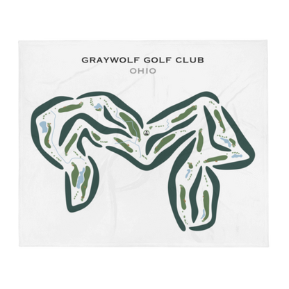 Graywolf Golf Club, Ohio - Printed Golf Courses