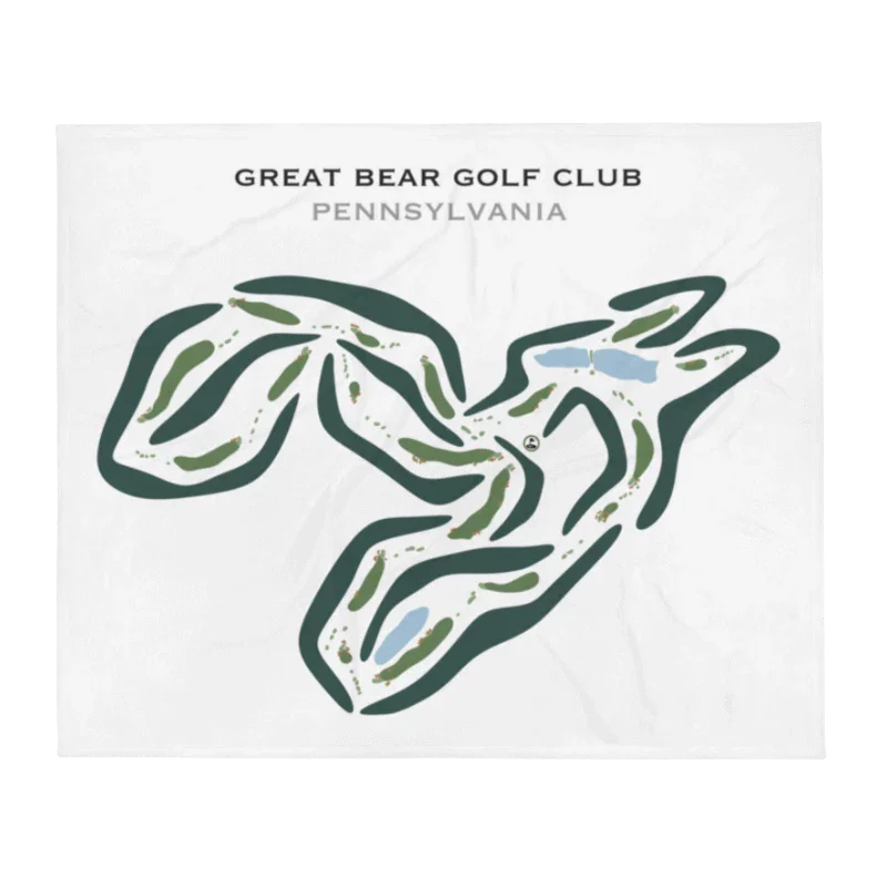 Great Bear Golf Club, Pennsylvania - Printed Golf Courses