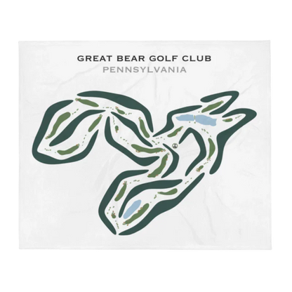 Great Bear Golf Club, Pennsylvania - Printed Golf Courses