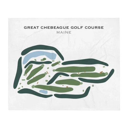 Great Chebeague Golf Course, Maine - Printed Golf Courses