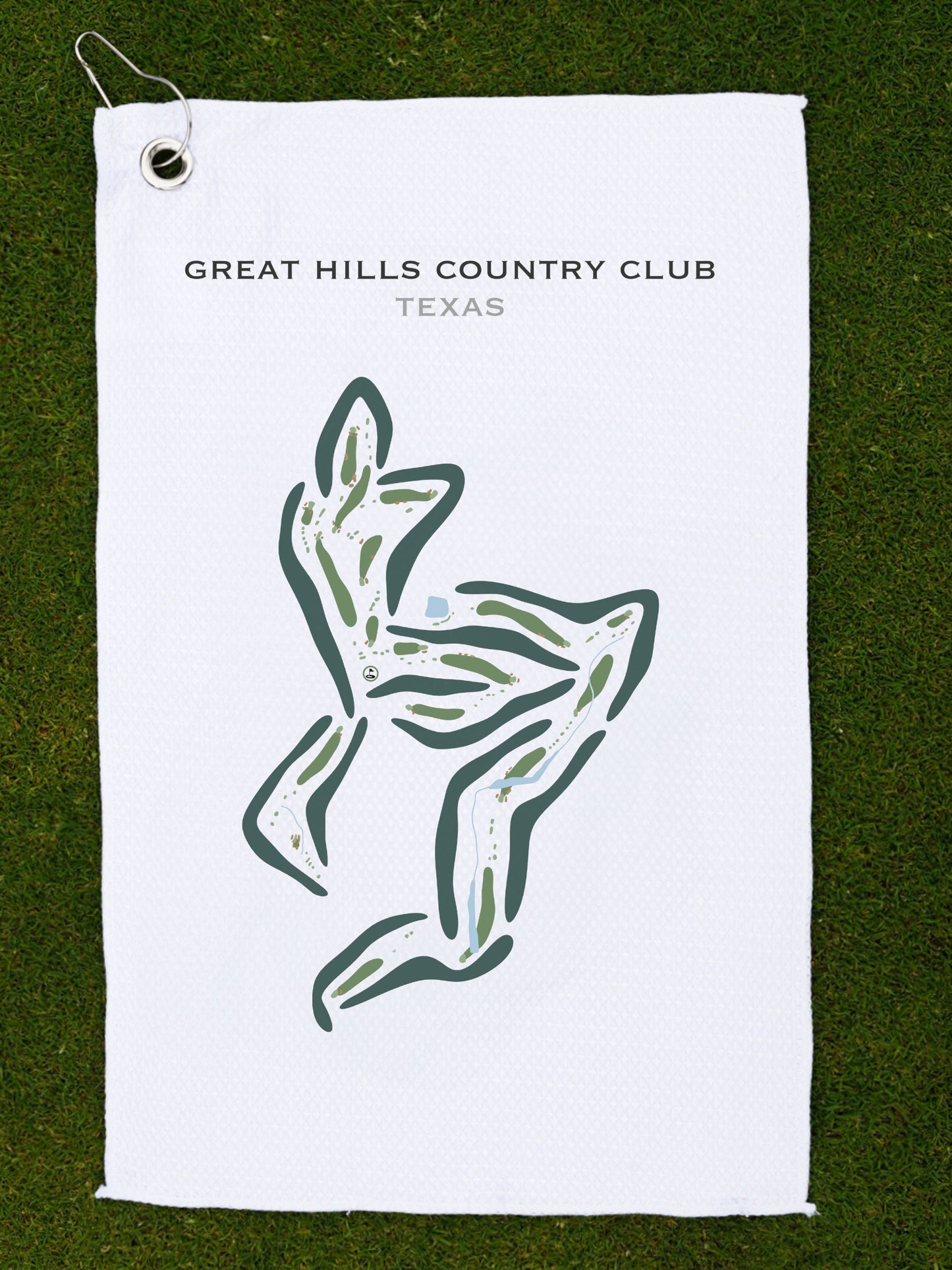 Great Hills Country Club, Texas - Printed Golf Courses