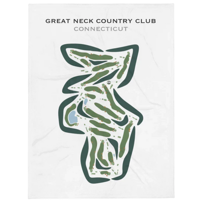Great Neck Country Club, Connecticut - Printed Golf Courses