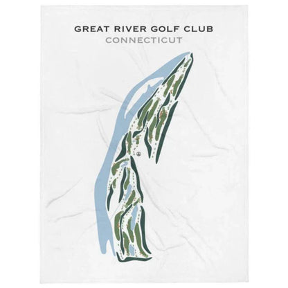 Great River Golf Club, Connecticut - Printed Golf Courses