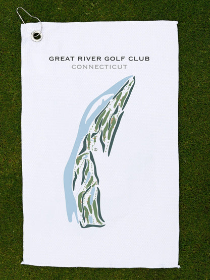 Great River Golf Club, Connecticut - Printed Golf Courses
