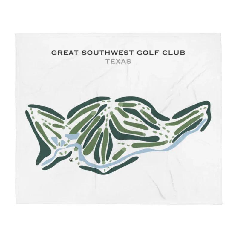 Great Southwest Golf Club, Texas - Printed Golf Course