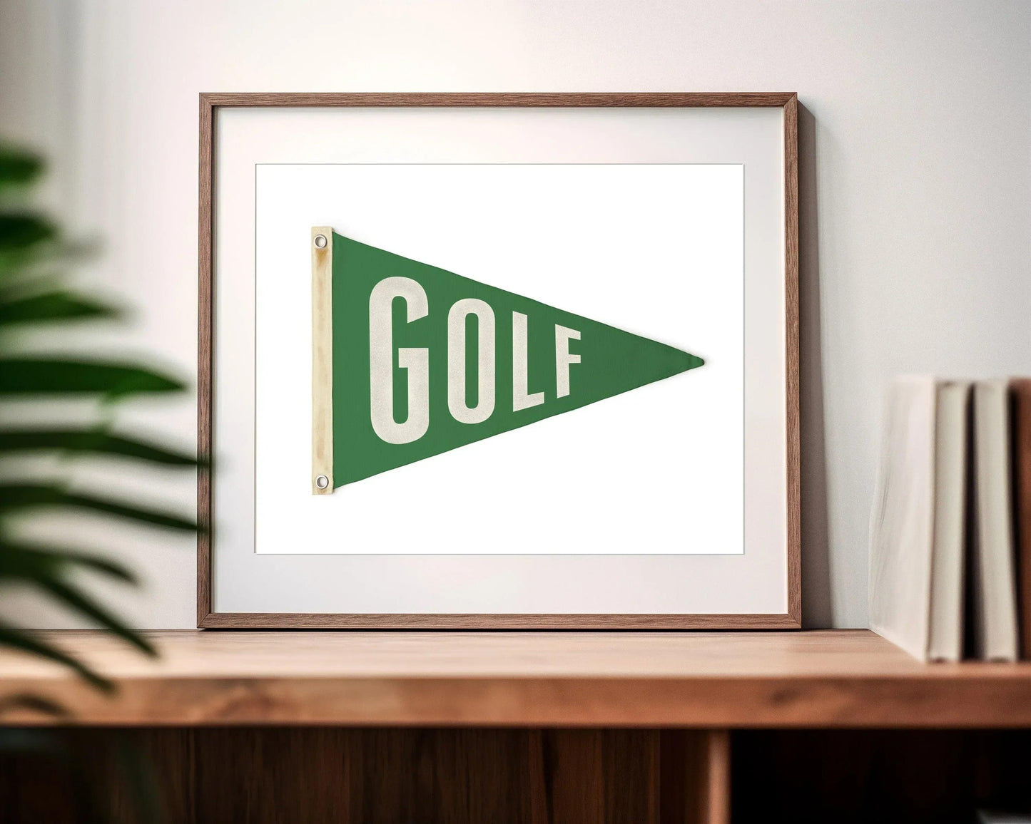 GreenGolfPennant_FramedShelf2 - GOLF LEAGUE