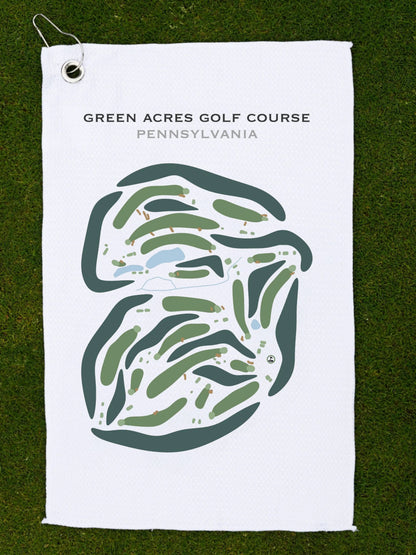 Green Acres Golf Course, Pennsylvania - Printed Golf Courses
