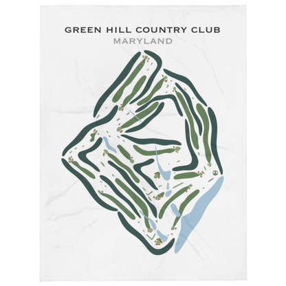 Green Hill Country Club, Maryland - Printed Golf Courses