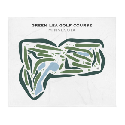 Green Lea Golf Course, Minnesota - Printed Golf Courses