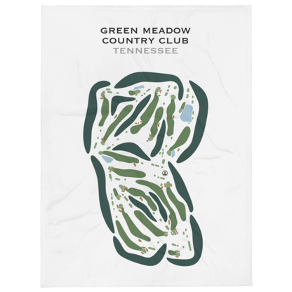 Green Meadow Country Club, Tennessee - Printed Golf Courses