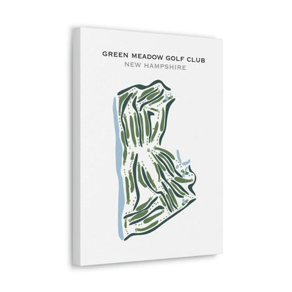 Green Meadow Golf Club, New Hampshire - Printed Golf Courses