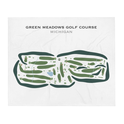 Green Meadows Golf Course, Michigan - Printed Golf Courses