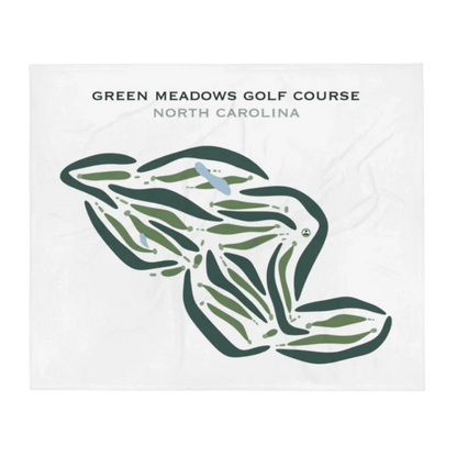 Green Meadows Golf Course, North Carolina - Printed Golf Courses