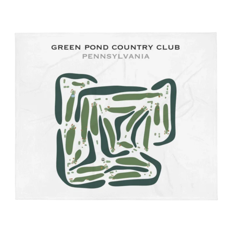 Green Pond Country Club, Pennsylvania - Printed Golf Courses