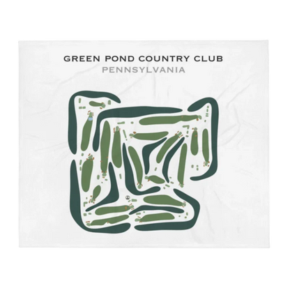 Green Pond Country Club, Pennsylvania - Printed Golf Courses