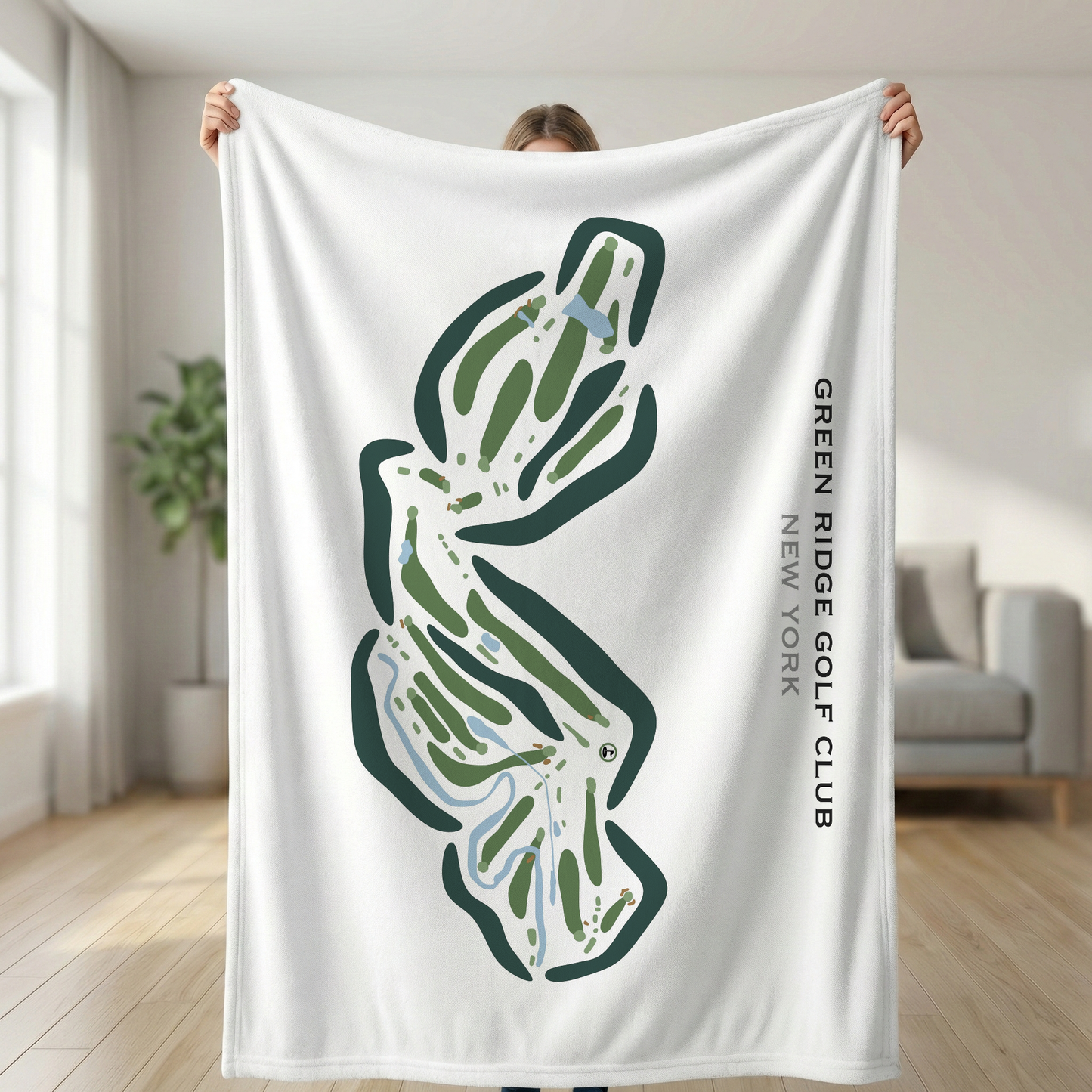 Green Ridge Golf Club, New York - Printed Golf Courses