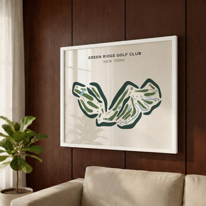 Green Ridge Golf Club, New York - Printed Golf Courses