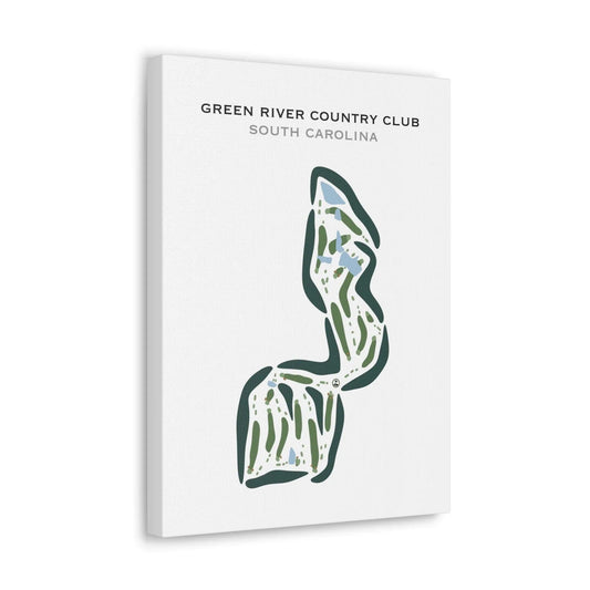 Green River Country Club, South Carolina - Printed Golf Courses