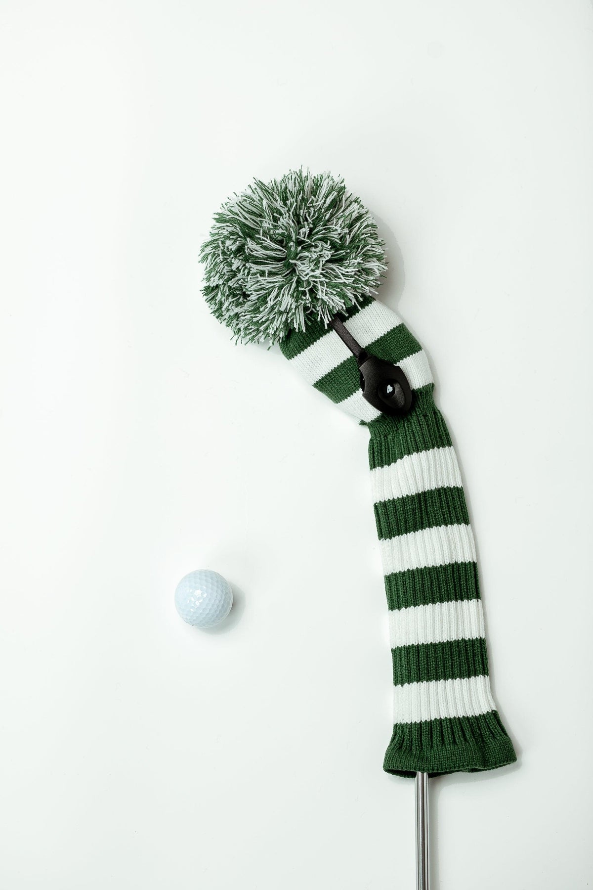 Green & White Fairway Wood Headcover - Just4Golf