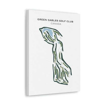 Green Gables Golf Club, Canada - Printed Golf Courses