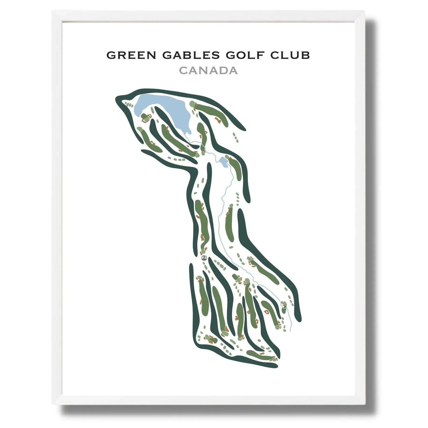 Green Gables Golf Club, Canada - Printed Golf Courses