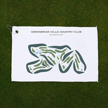 Greenbriar Hills Country Club, Missouri - Printed Golf Courses