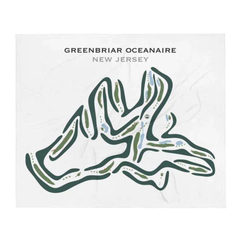 Greenbriar Oceanaire Community & Golf Course, New Jersey - Printed Golf Courses