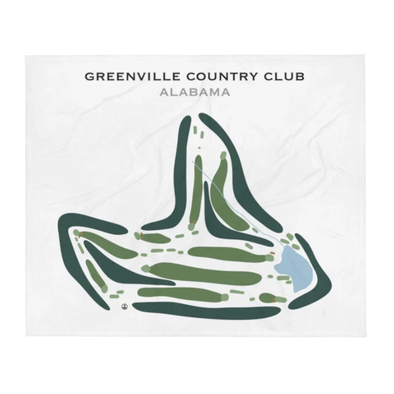 Greenville Country Club, Alabama - Printed Golf Courses