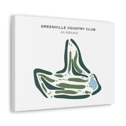 Greenville Country Club, Alabama - Printed Golf Courses