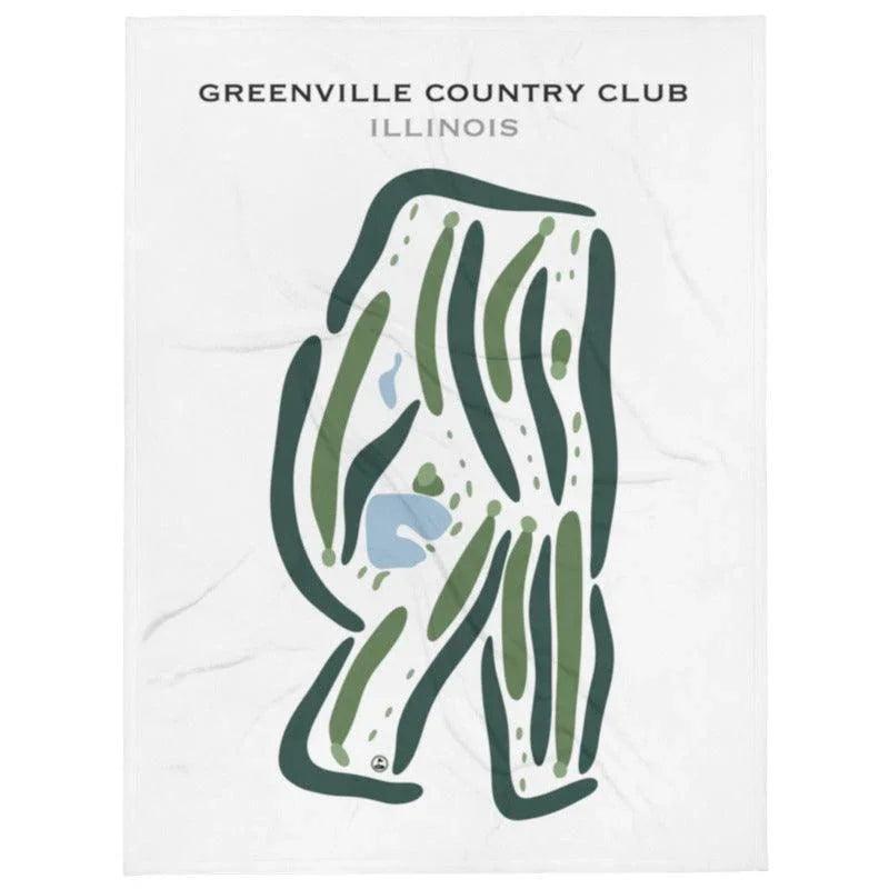 Greenville Country Club, Illinois - Printed Golf Courses